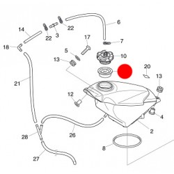 Guarnizione Tappo Serbatoio MONTESA 4RT 2017-18